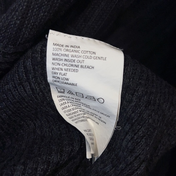 Prana Knit Open Front Cardigan Sweater Women’s Small Gray - Picture 4 of 4